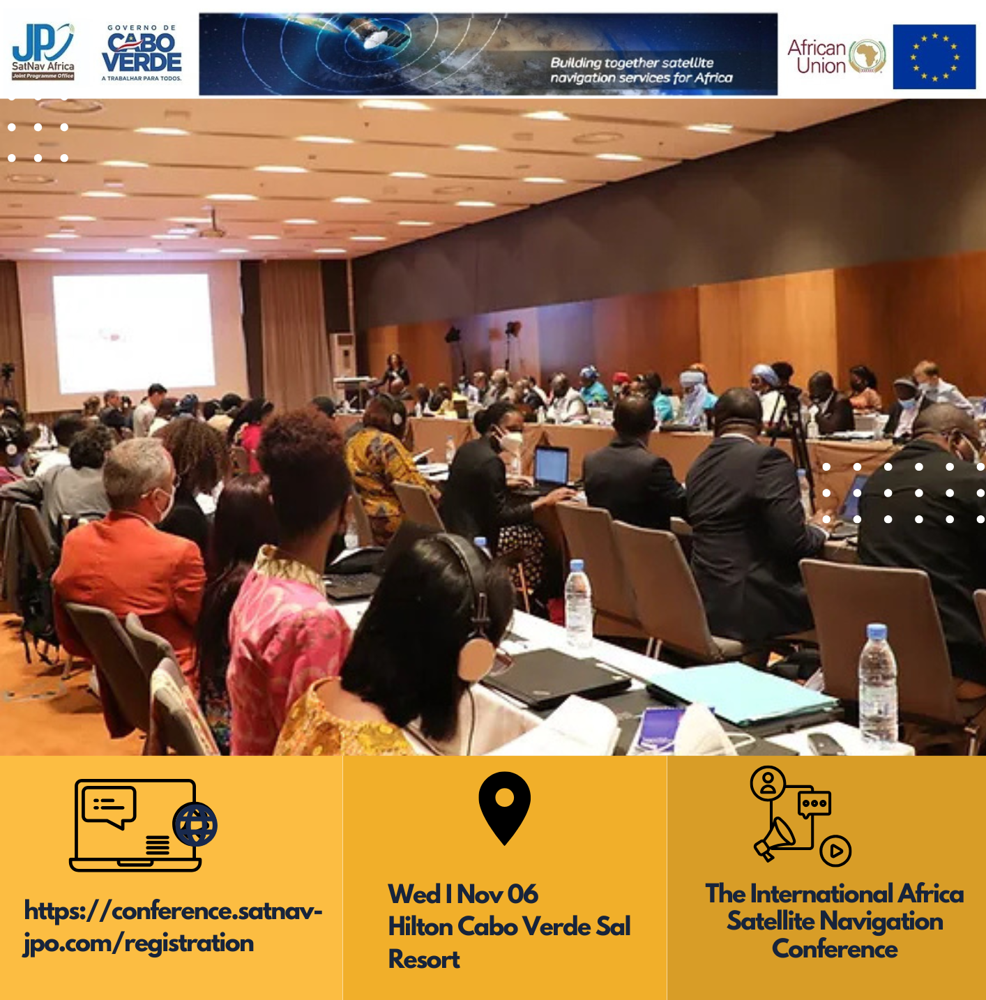 The International Africa Satellite Navigation Conference High-Level Pre-event.